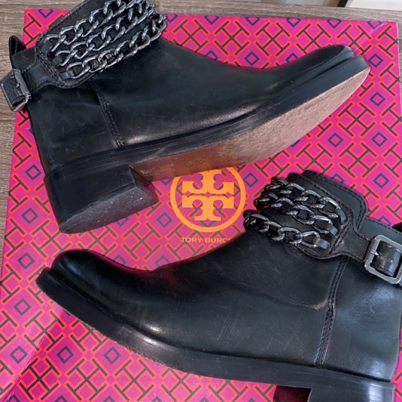 Tory Burch black booties - Picture 2 of 6